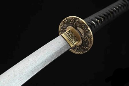 Katana Hashima (damaszkuszi acél)